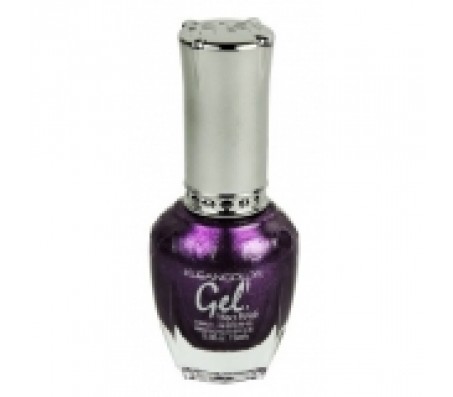 G167 Kleancolor Geleffect Nagellak Metallic Purple